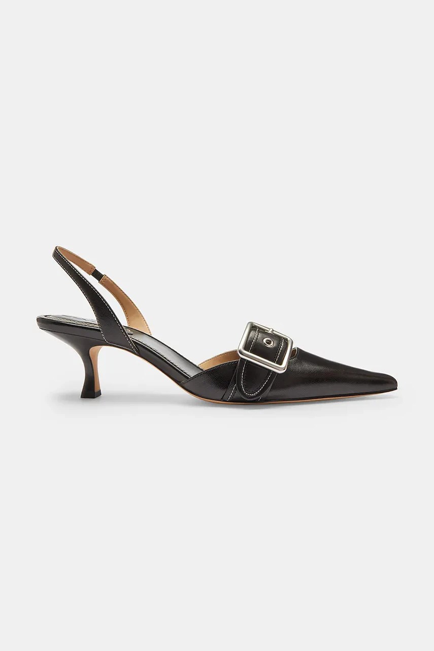 pantofi cu toc stiletto din piele Margot Slingback – Coach pantofi cu toc stiletto din piele Margot Slingback – Coach