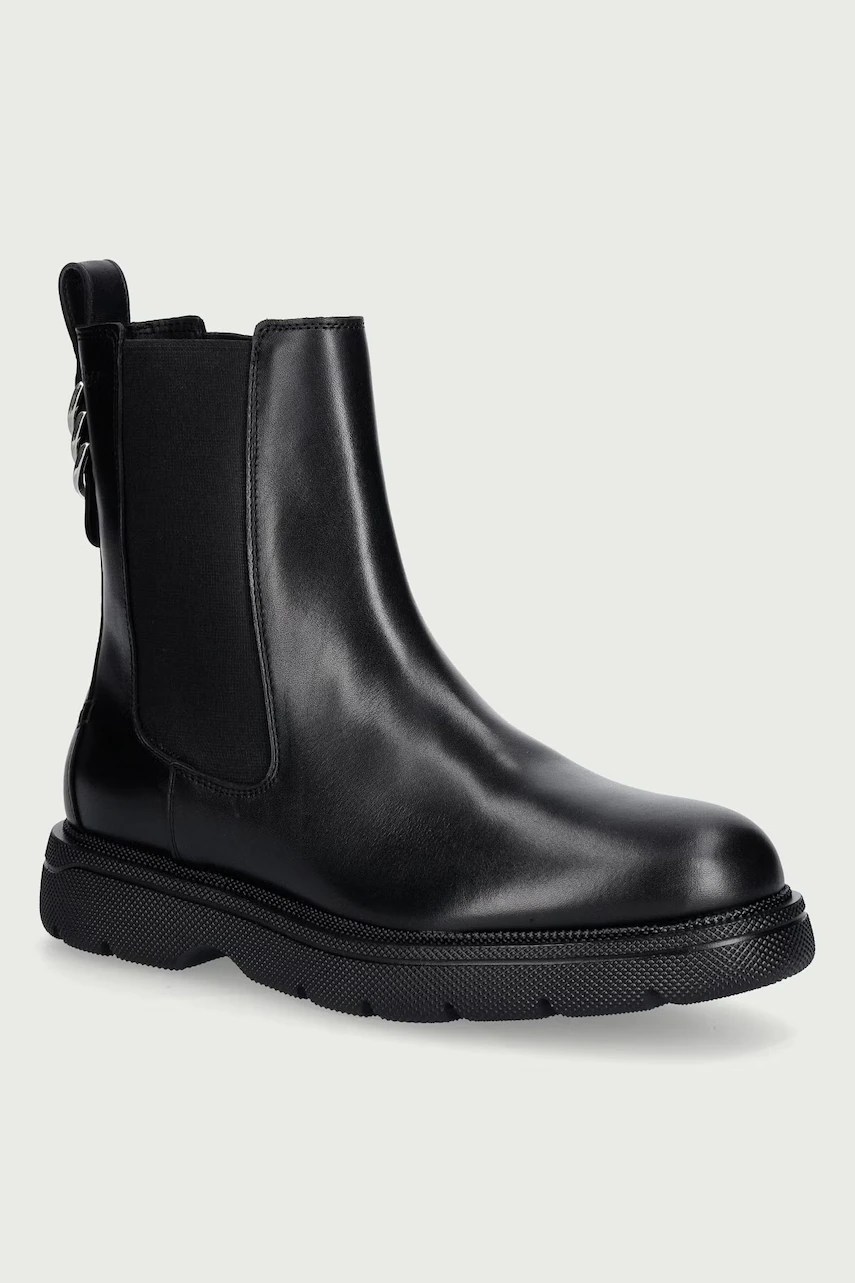 ghete scurte din piele pentru femei Arisa – BOSS Orange ghete scurte din piele pentru femei Arisa – BOSS Orange