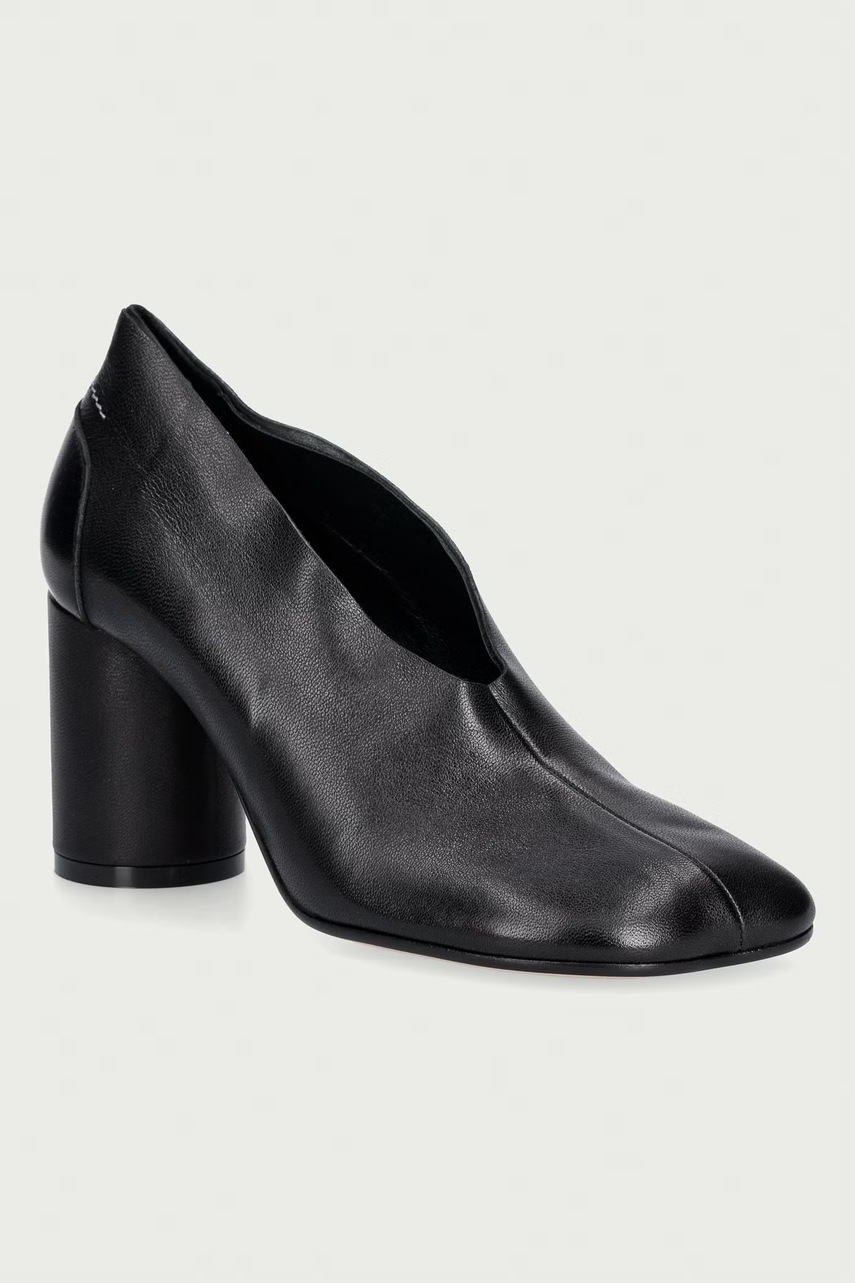 pantofi cu toc din piele – MM6 Maison Margiela pantofi cu toc din piele – MM6 Maison Margiela