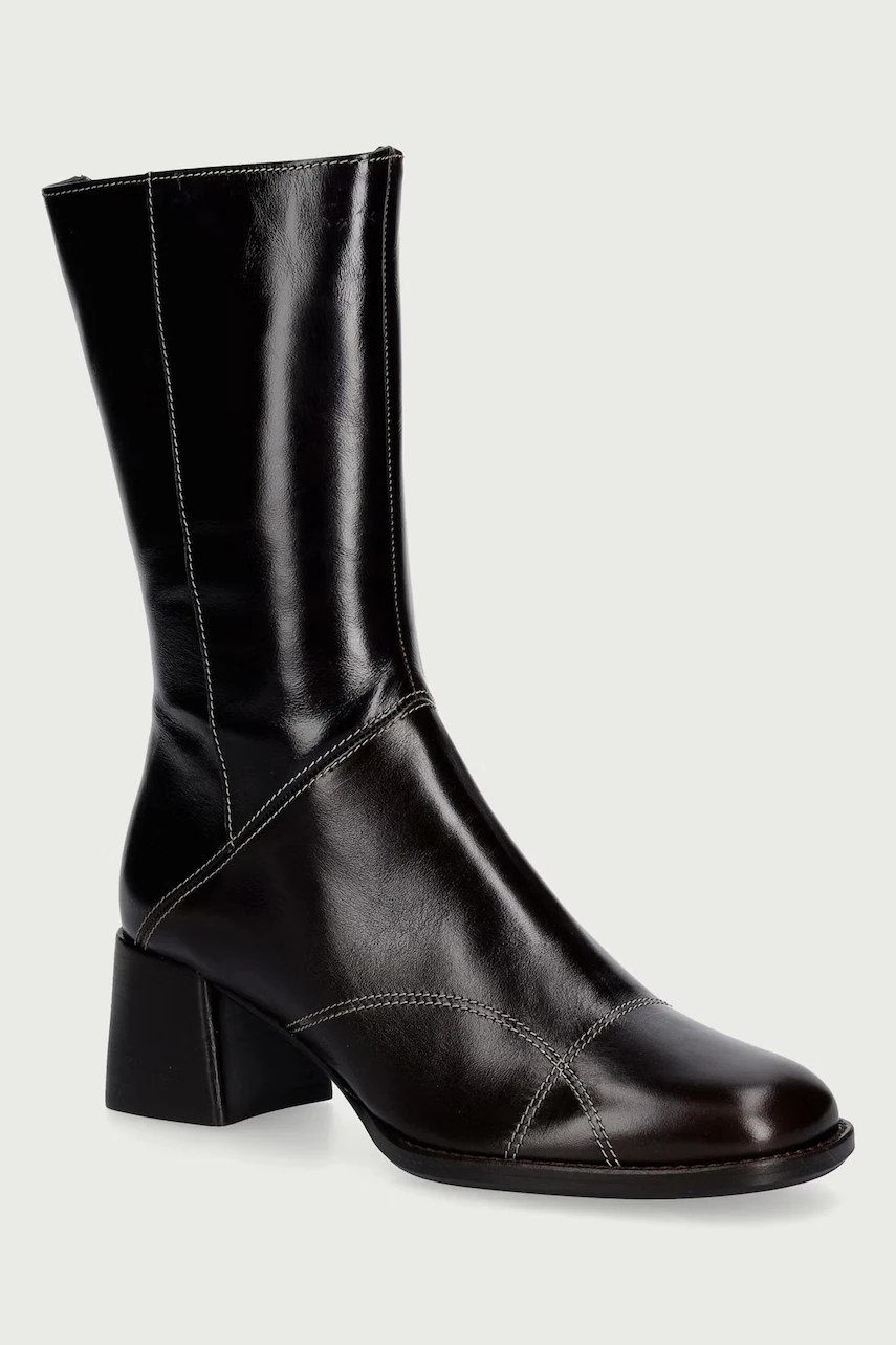 Cizme pentru femei din piele espresso calf /brown heel 86 – Billi Bi Cizme pentru femei din piele espresso calf /brown heel 86 – Billi Bi