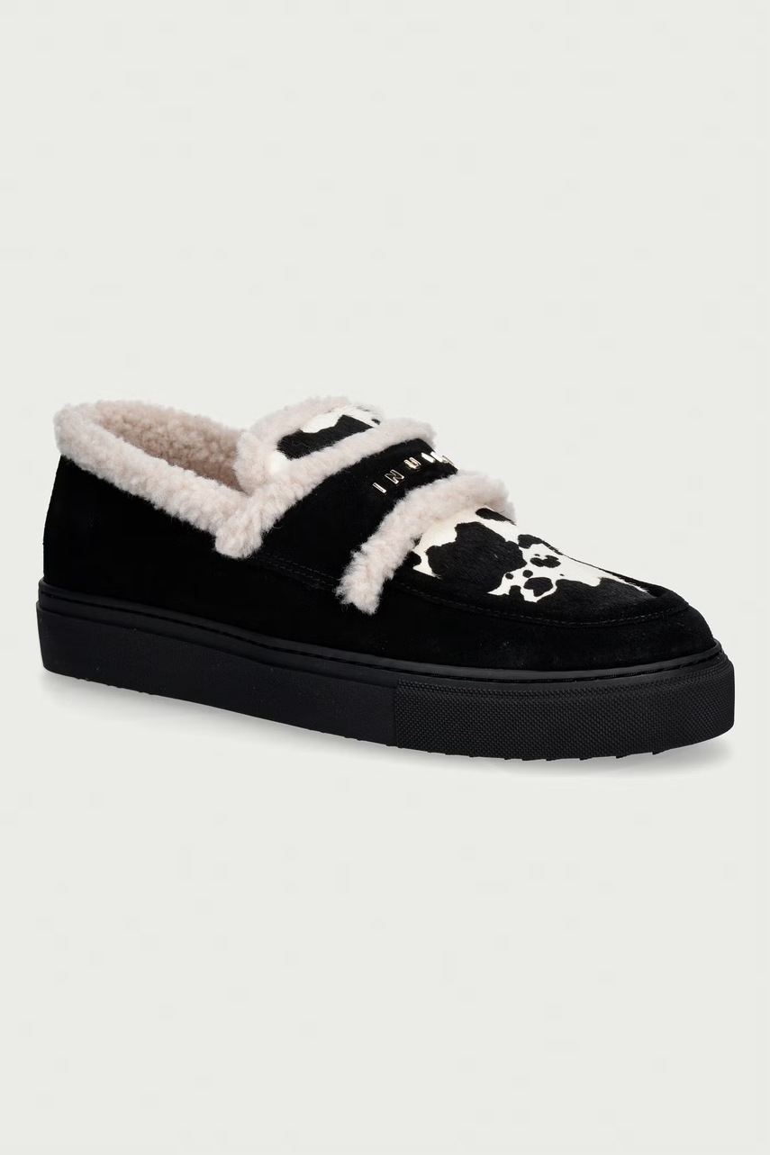 Mocasini pentru femei din piele Shearling Print – INUIKII / Element Mocasini pentru femei din piele Shearling Print – INUIKII / Element