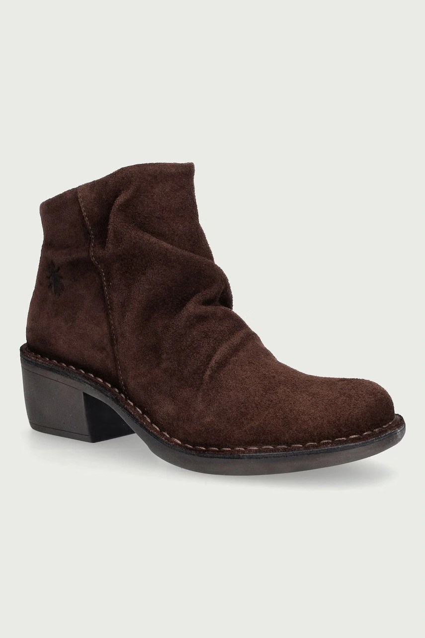 Botine din piele întoarsă MUKE215FLY pentru femei – Fly London Botine din piele întoarsă MUKE215FLY pentru femei – Fly London