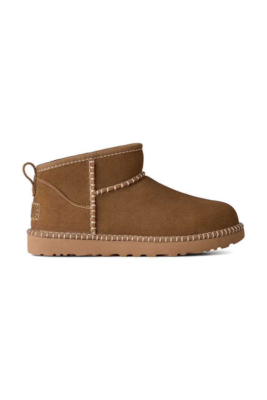 Cizme de zăpadă w classic ultra mini botanic pentru femei din piele întoarsă – UGG Cizme de zăpadă w classic ultra mini botanic pentru femei din piele întoarsă – UGG