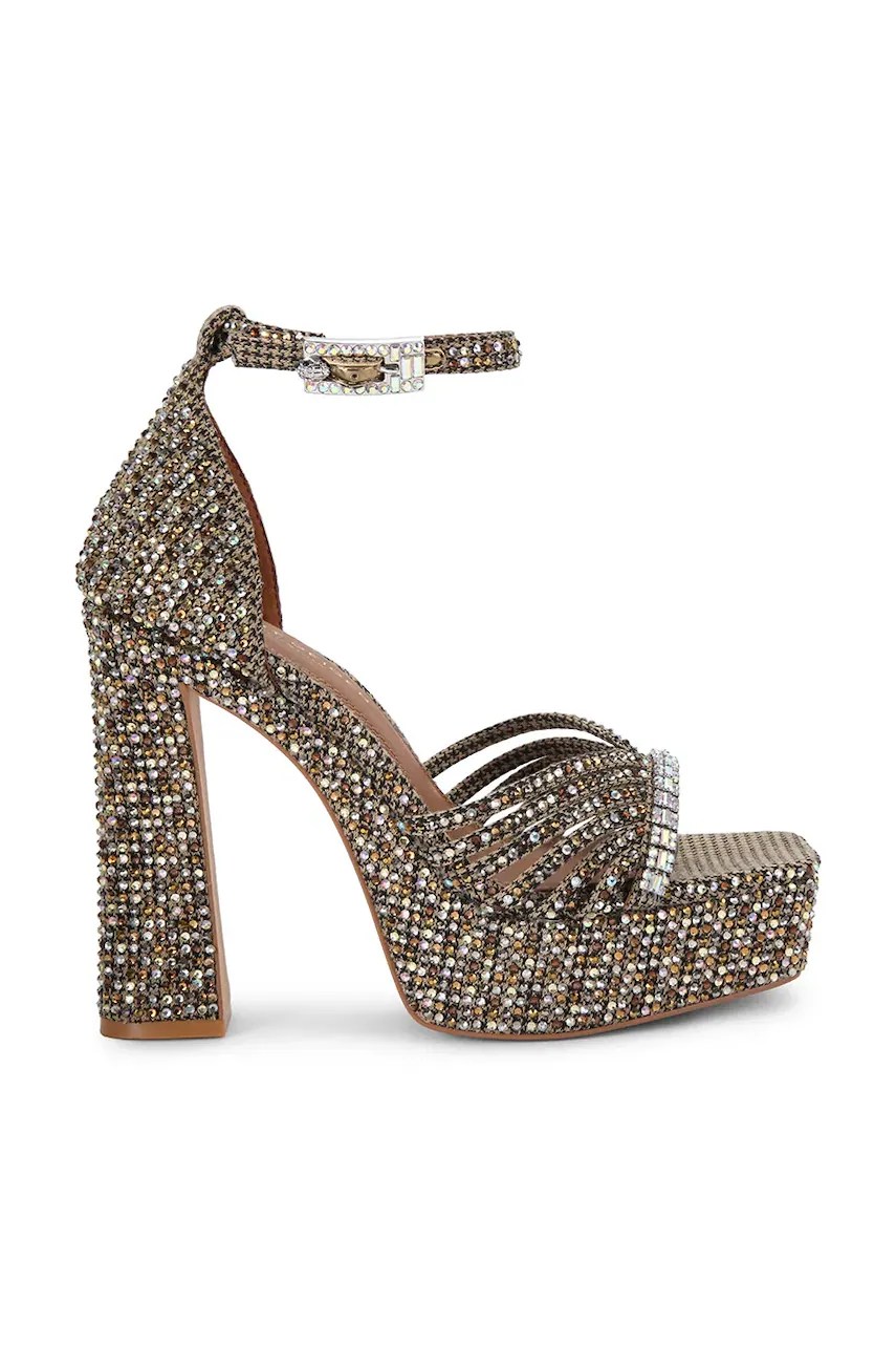 Sandale cu toc Crystal Strap Platform – Kurt Geiger London Sandale cu toc Crystal Strap Platform – Kurt Geiger London