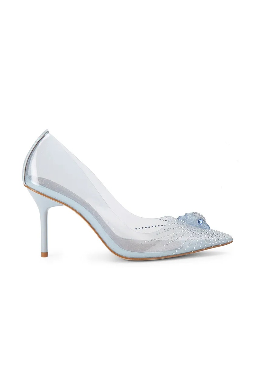 Pantofi cu toc stiletto Eagle Vinyl Court Pale Blue – Kurt Geiger London Pantofi cu toc stiletto Eagle Vinyl Court Pale Blue – Kurt Geiger London