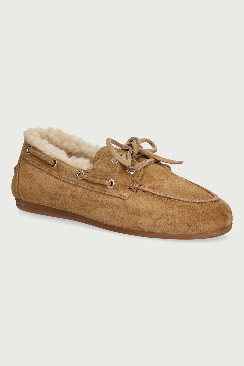 mocasini slip-on pentru femei din piele întoarsă Boat Loafer – Posa mocasini slip-on pentru femei din piele întoarsă Boat Loafer – Posa