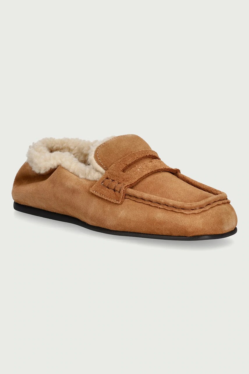 mocasini din piele întoarsă pentru femei Penny Loafer – Posa mocasini din piele întoarsă pentru femei Penny Loafer – Posa