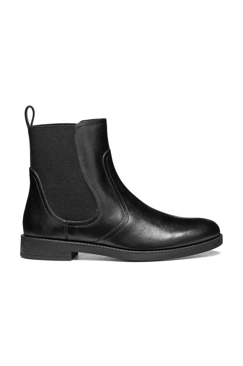 ghete scurte din piele pentru femei d ESMEENA – Geox ghete scurte din piele pentru femei d ESMEENA – Geox