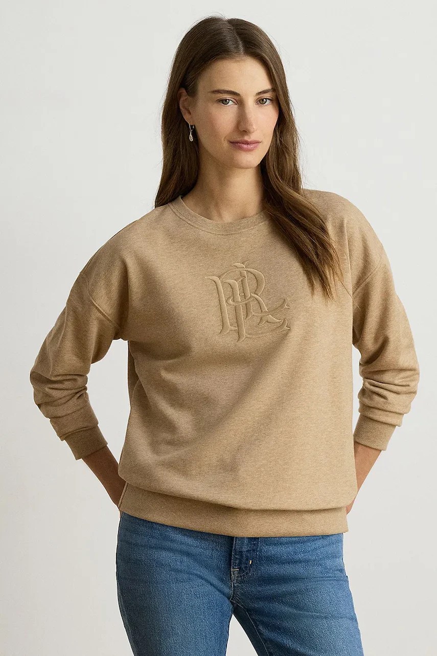 Hanorac pentru copii din bumbac – Lauren Ralph Lauren Hanorac pentru copii din bumbac – Lauren Ralph Lauren