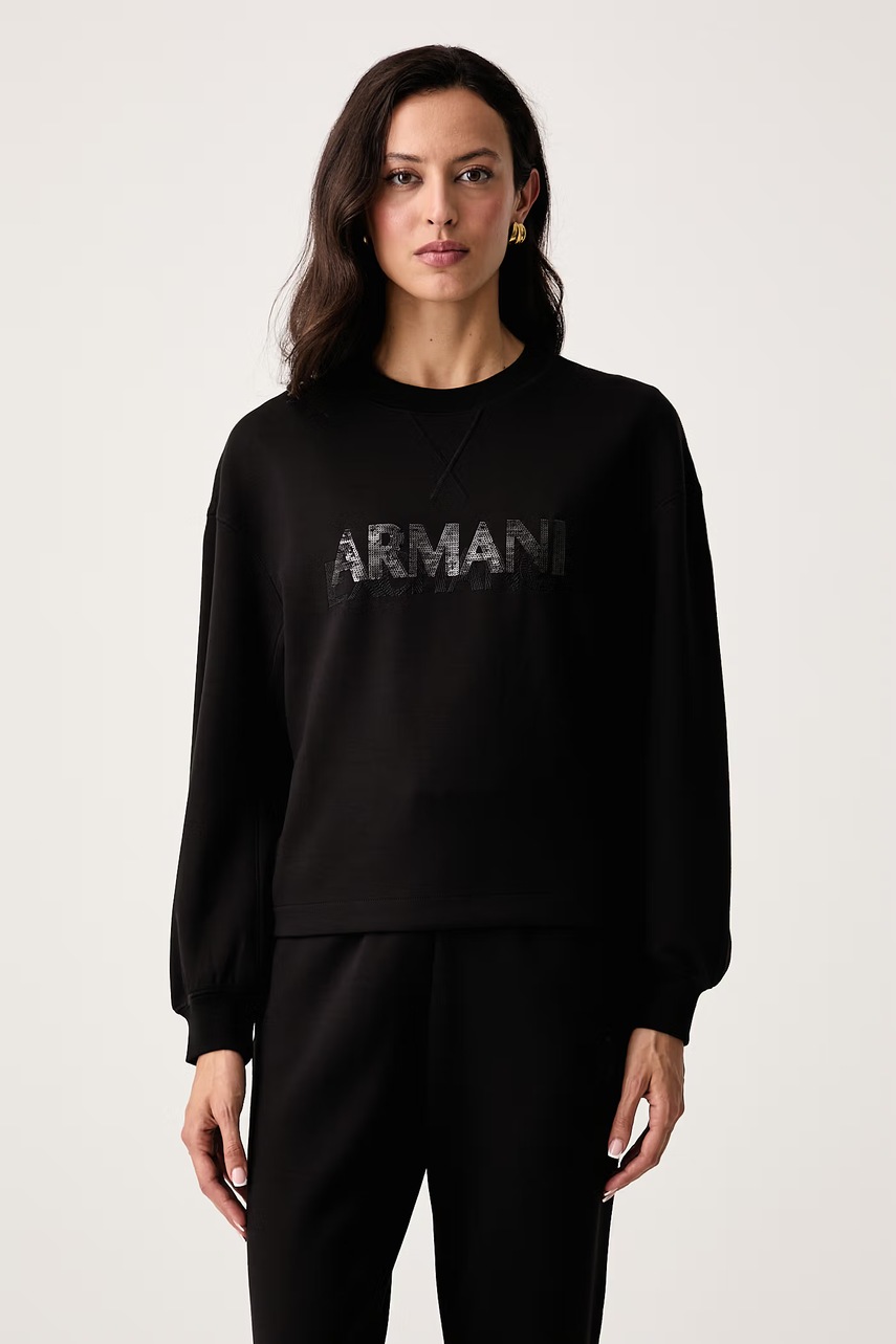 Hanorac pentru femei din vâscoză – ARMANI EXCHANGE Hanorac pentru femei din vâscoză – ARMANI EXCHANGE