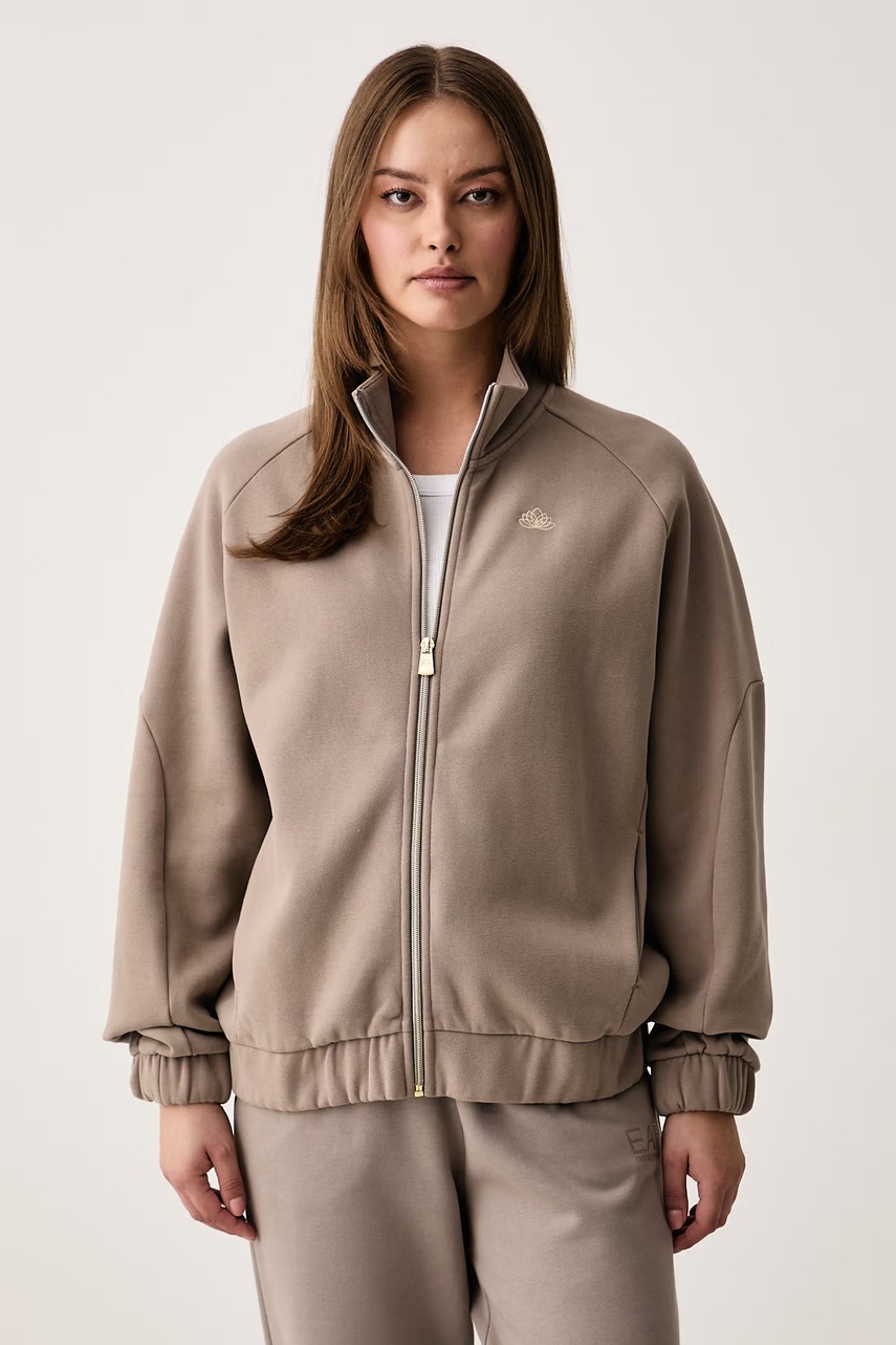 Hanorac cu fermoar pentru femei – EA7 Emporio Armani Hanorac cu fermoar pentru femei – EA7 Emporio Armani