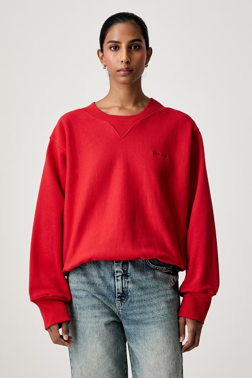 hanorac oversized din bumbac pentru femei – Stine Goya hanorac oversized din bumbac pentru femei – Stine Goya