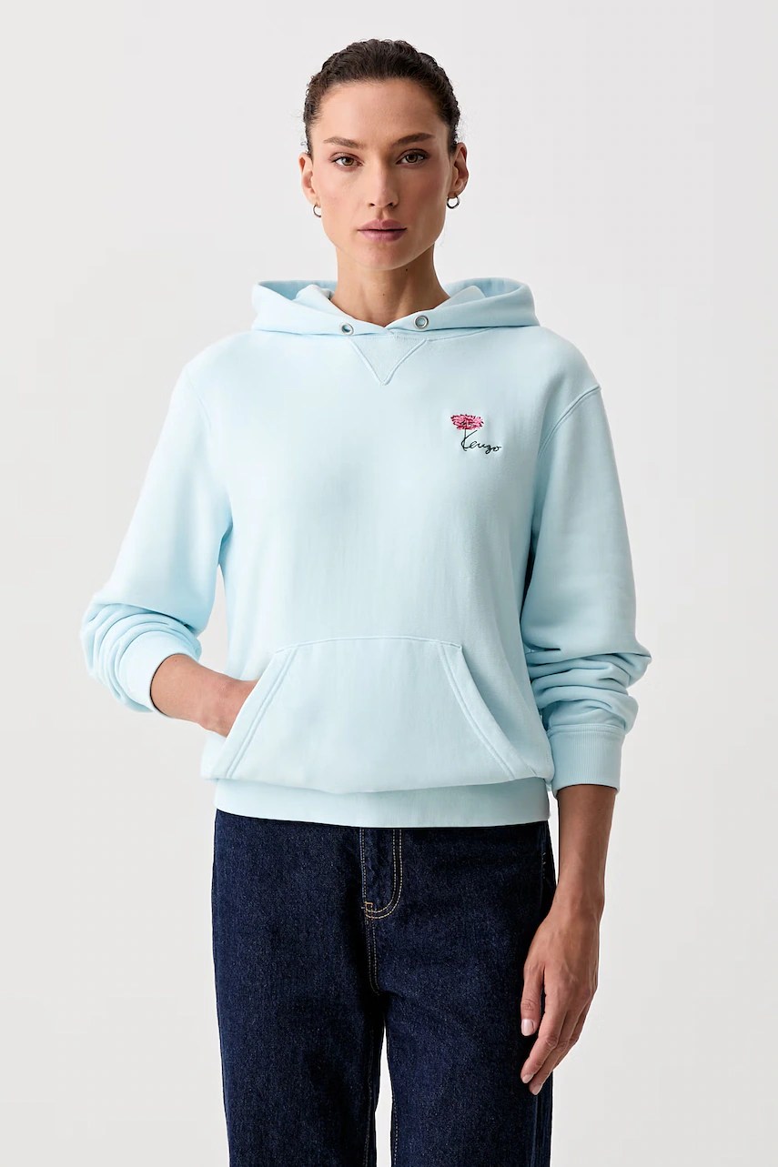 Hanorac cu glugă pentru femei, din bumbac – Element / Kenzo Hanorac cu glugă pentru femei, din bumbac – Element / Kenzo