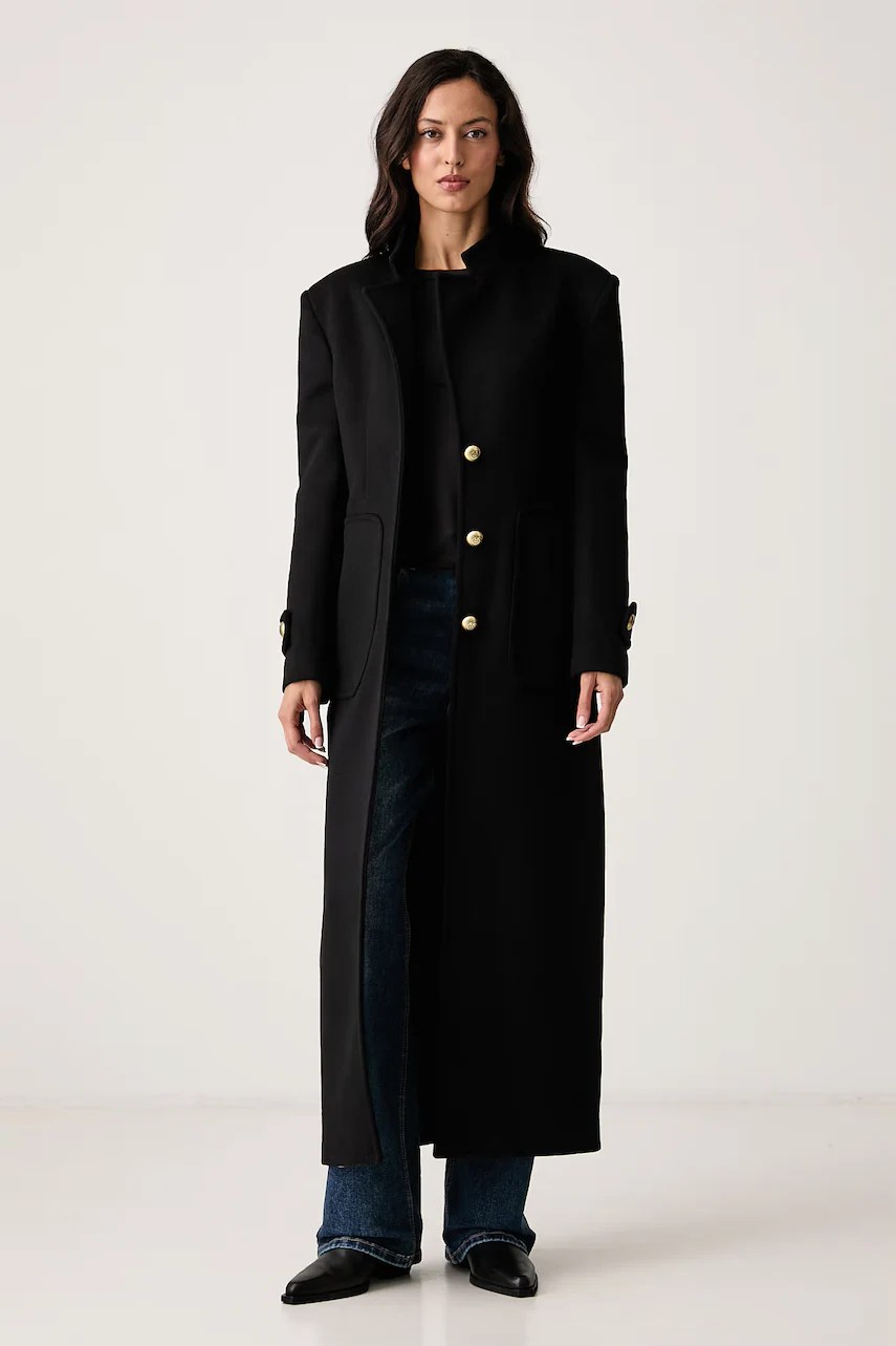 Palton elegant pentru femei, din lână – Pinko Palton elegant pentru femei, din lână – Pinko