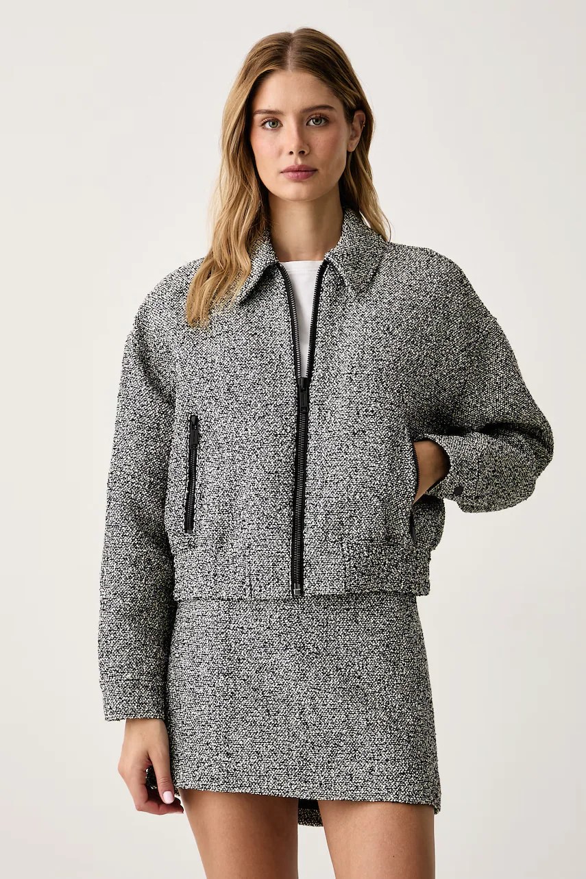 Jachetă scurtă pentru femei cu bumbac – MICHAEL Michael Kors Jachetă scurtă pentru femei cu bumbac – MICHAEL Michael Kors