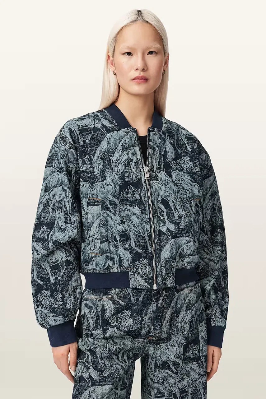 Jachetă de damă din bumbac KAYTRA AllSaints Jachetă de damă din bumbac KAYTRA AllSaints