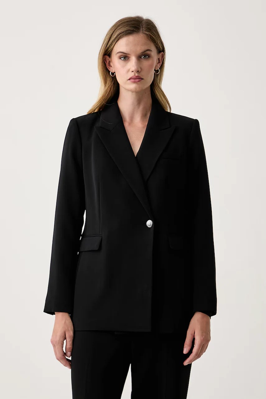 Sacou cu două rânduri de nasturi pentru femei – DKNY Sacou cu două rânduri de nasturi pentru femei – DKNY