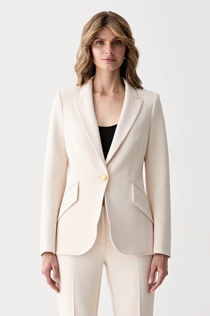 Sacou cu un singur rând de nasturi pentru femei JASMINE – Marciano by Guess Sacou cu un singur rând de nasturi pentru femei JASMINE – Marciano by Guess
