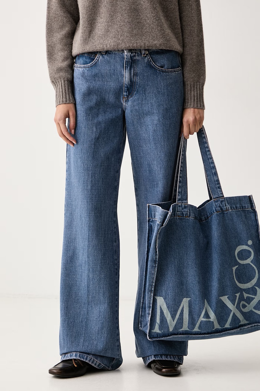 jeans bootcut pentru femei LIRICHE – MaxCo jeans bootcut pentru femei LIRICHE – MaxCo