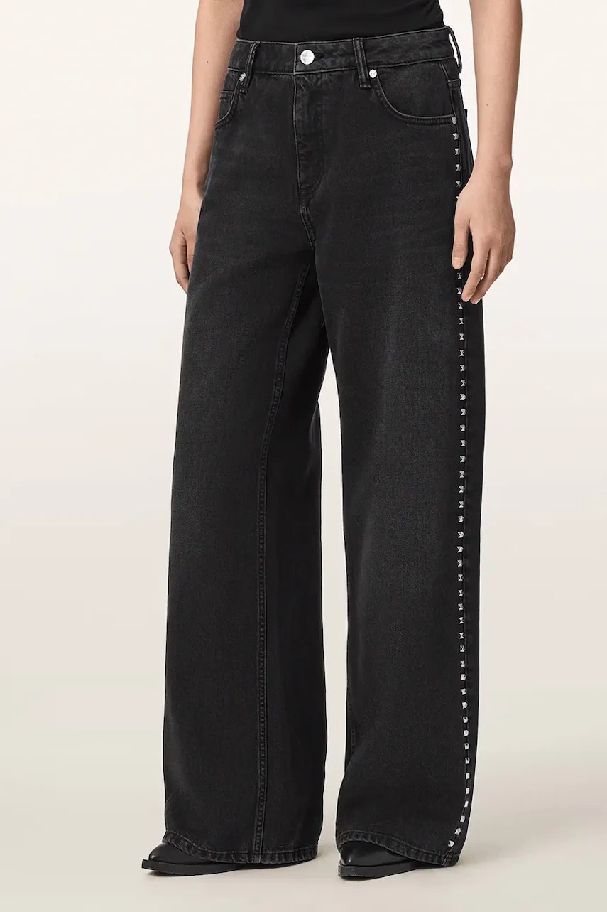 Blugi straight pentru femei SWAY – AllSaints Blugi straight pentru femei SWAY – AllSaints