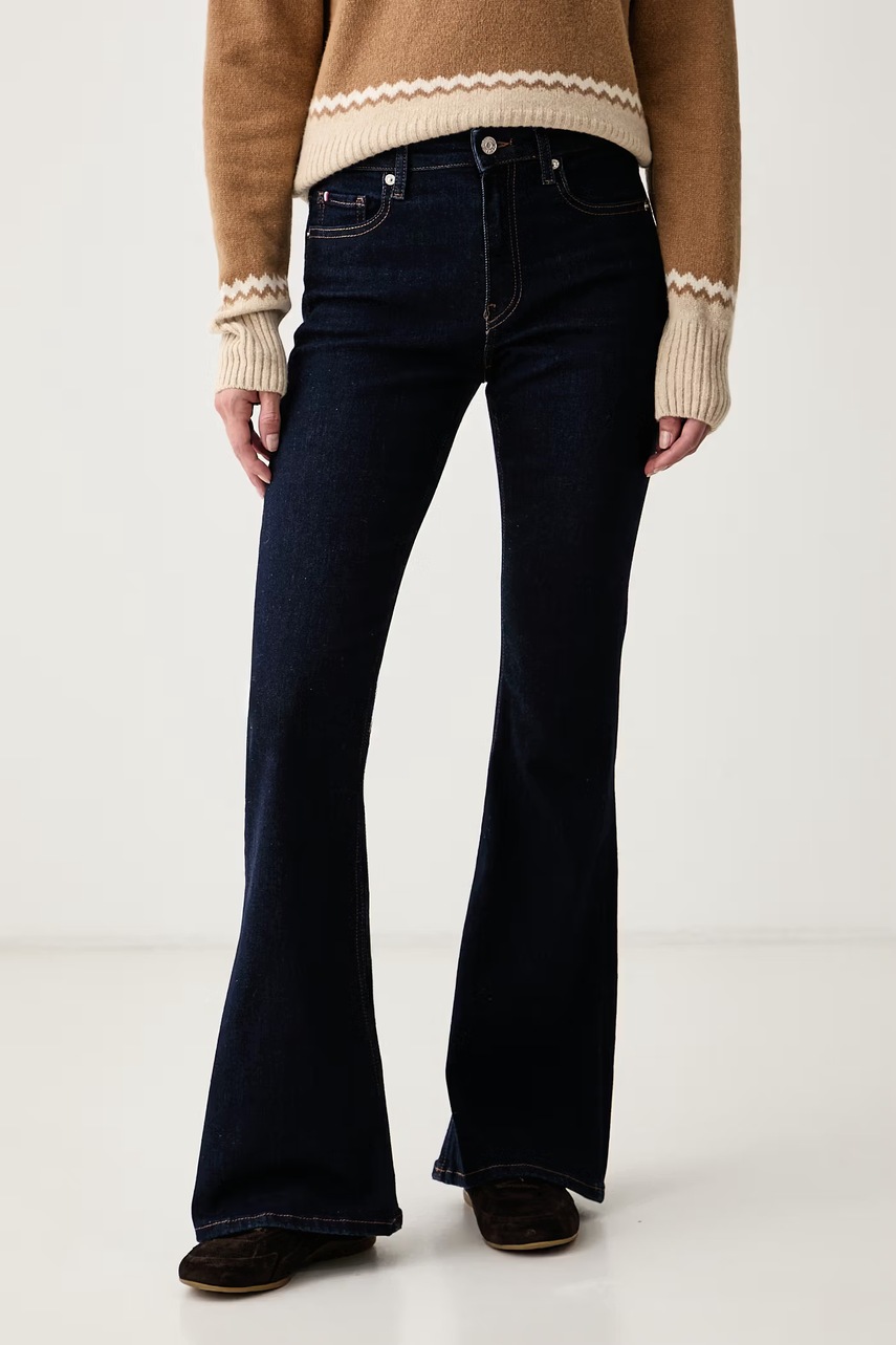 Blugi flared pentru femei – Tommy Hilfiger Blugi flared pentru femei – Tommy Hilfiger
