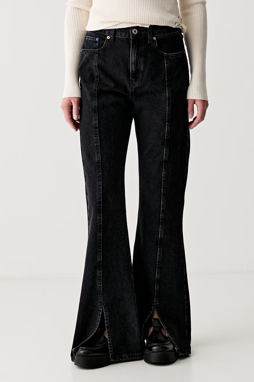 Blugi flared pentru femei – KARL LAGERFELD JEANS Blugi flared pentru femei – KARL LAGERFELD JEANS