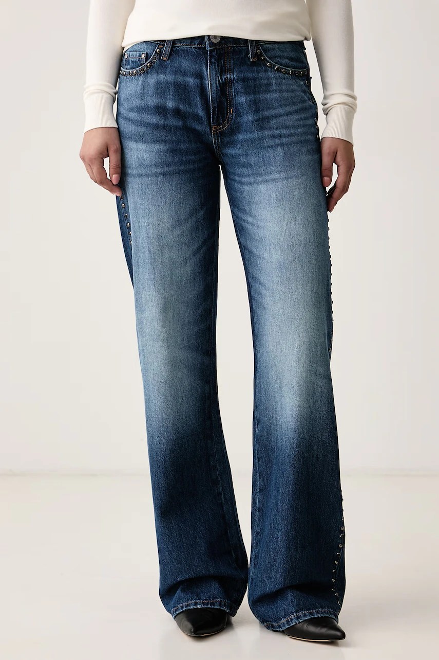 Blugi straight pentru femei – GUESS Blugi straight pentru femei – GUESS