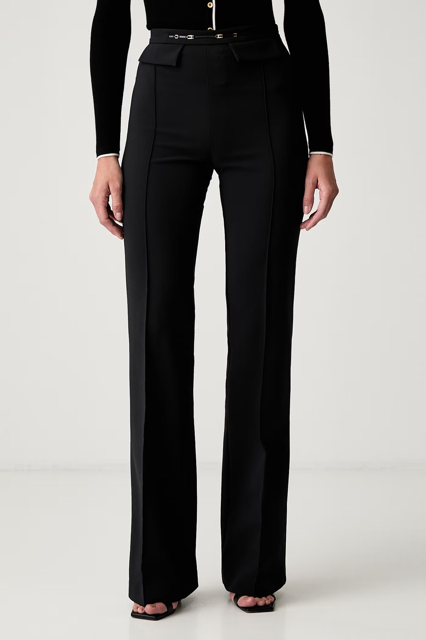 Pantaloni de costum pentru femei – Elisabetta Franchi Pantaloni de costum pentru femei – Elisabetta Franchi