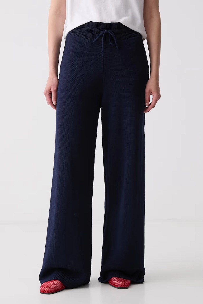 Pantaloni straight pentru femei din amestec de lână – Kenzo Pantaloni straight pentru femei din amestec de lână – Kenzo