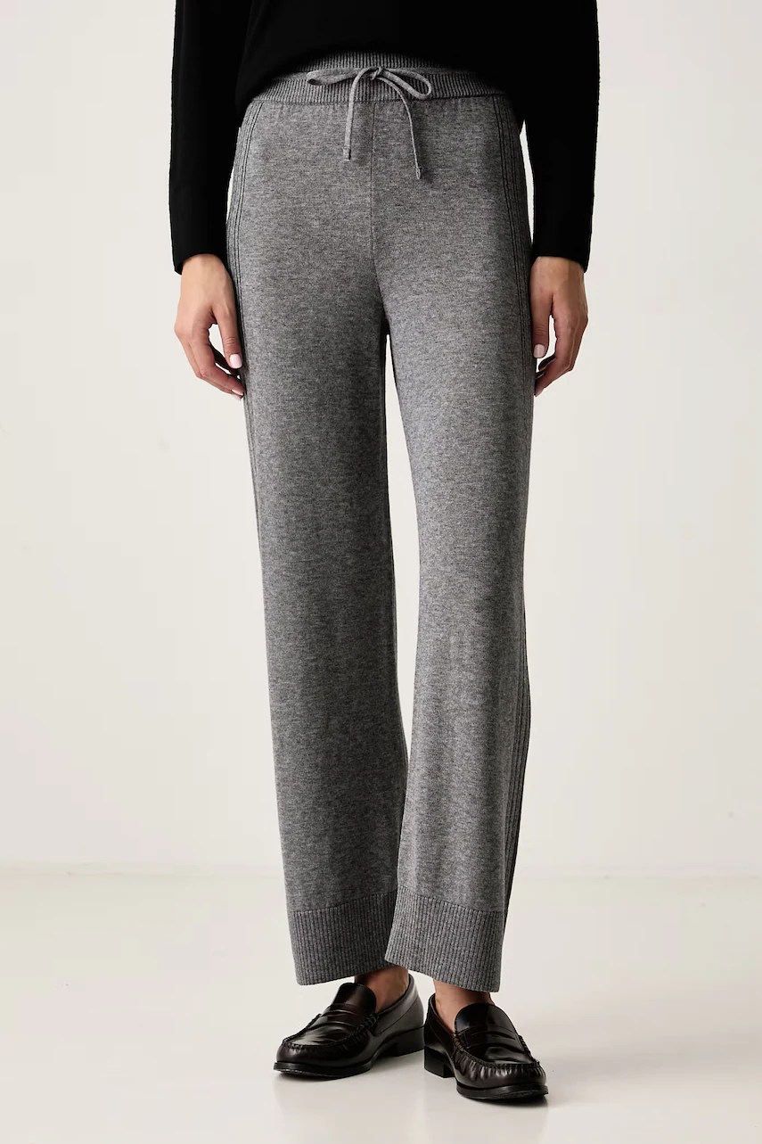 Pantaloni de trening pentru femei cu amestec de lână – Ermanno Scervino LIFE Pantaloni de trening pentru femei cu amestec de lână – Ermanno Scervino LIFE