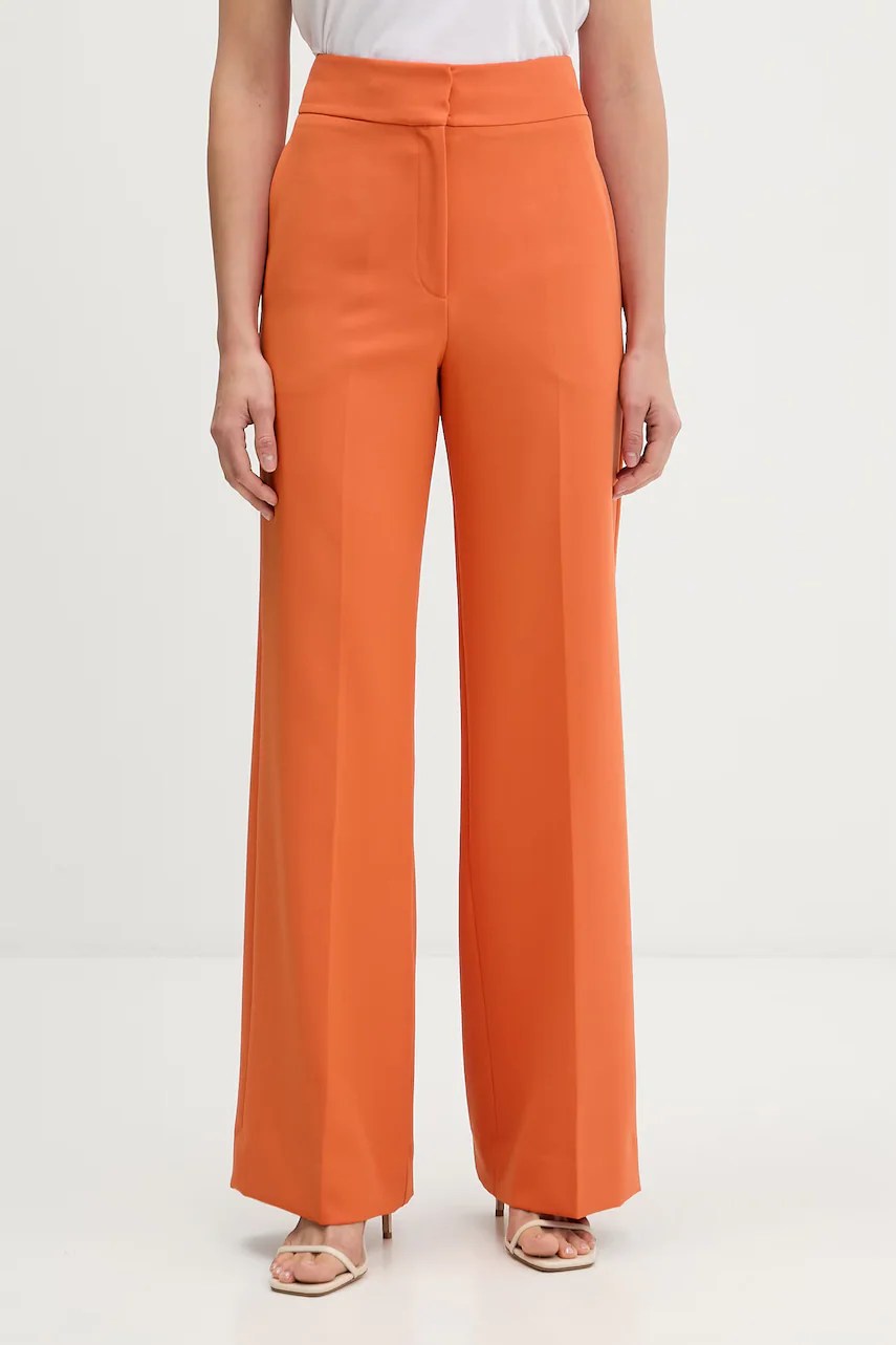 Pantaloni straight pentru femei himia-1 – HUGO Pantaloni straight pentru femei himia-1 – HUGO