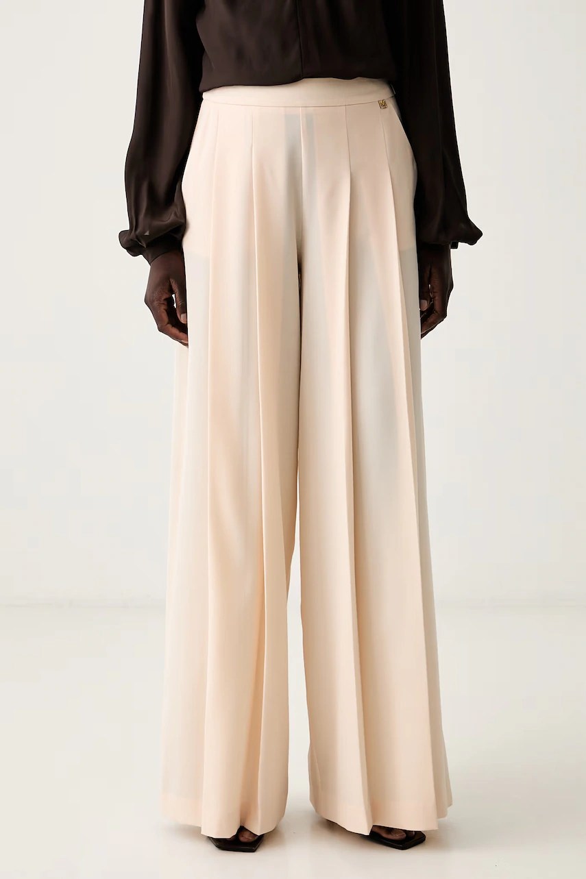 Pantaloni wide leg pentru femei KAMILA – Marciano by Guess Pantaloni wide leg pentru femei KAMILA – Marciano by Guess