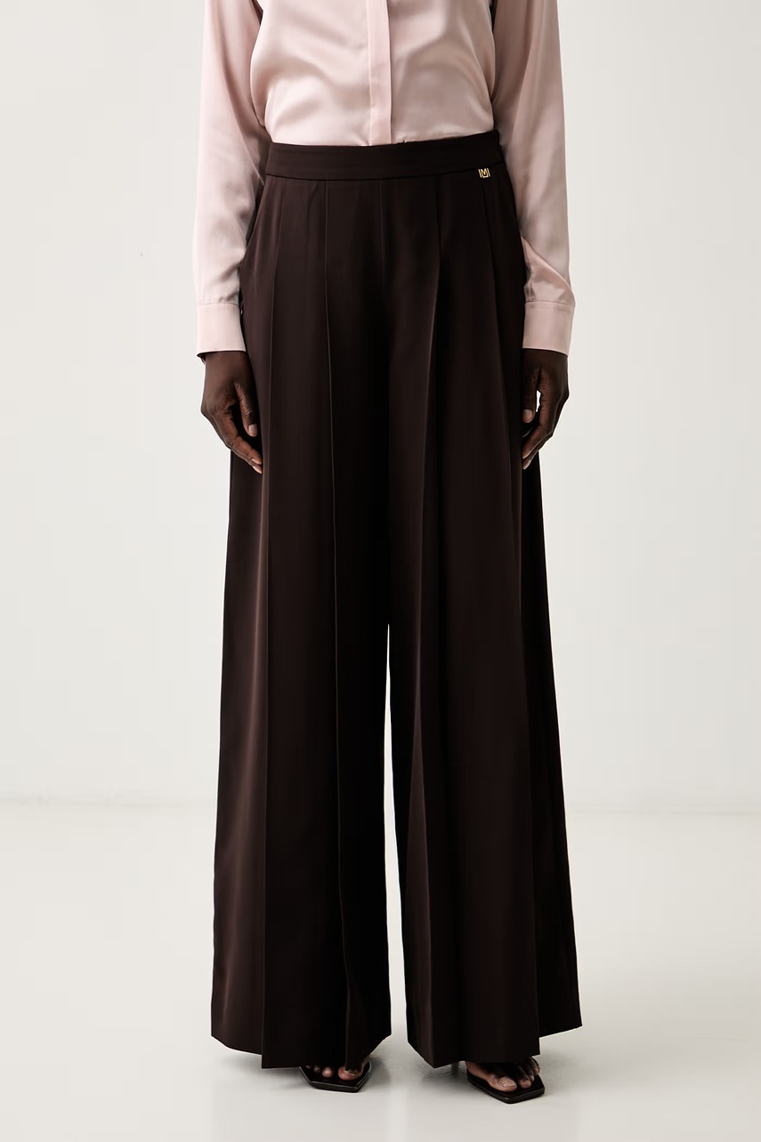 Pantaloni wide leg pentru femei KAMILA – Marciano by Guess Pantaloni wide leg pentru femei KAMILA – Marciano by Guess