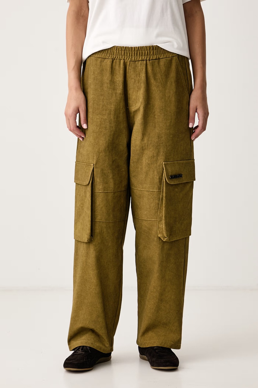 Pantaloni cargo pentru bărbați din bumbac – Barrow Pantaloni cargo pentru bărbați din bumbac – Barrow