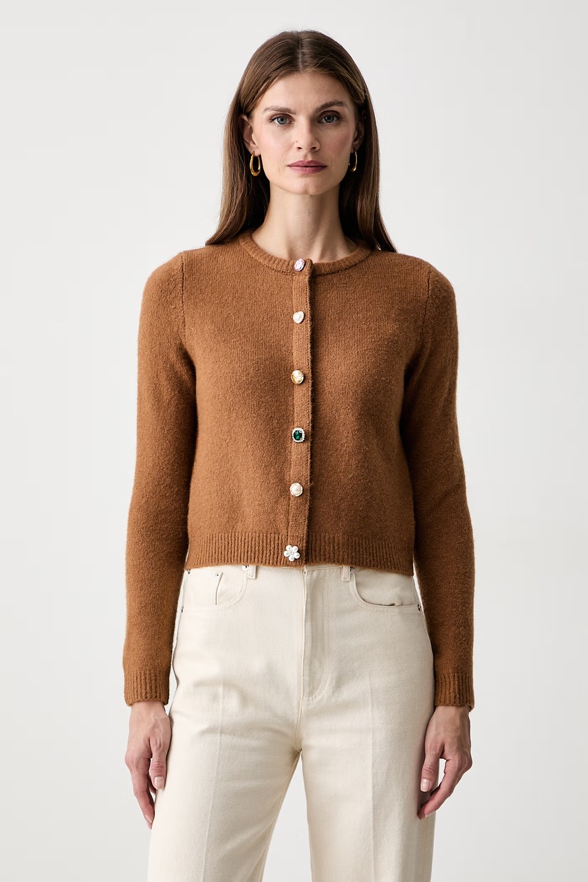 Cardigan pentru femei cu amestec de lână IBLDRY – iBlues Cardigan pentru femei cu amestec de lână IBLDRY – iBlues