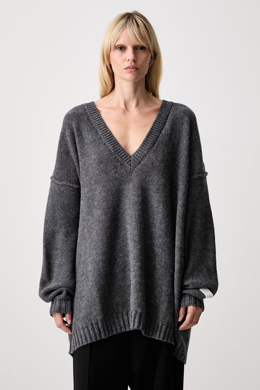 Pulover pentru femei din lână – MM6 Maison Margiela Pulover pentru femei din lână – MM6 Maison Margiela