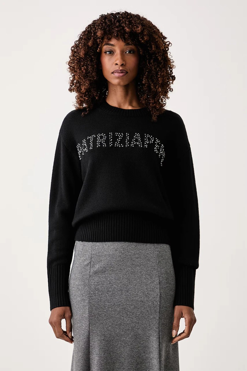 Pulover loungewear pentru femei cu lână – Patrizia Pepe Pulover loungewear pentru femei cu lână – Patrizia Pepe