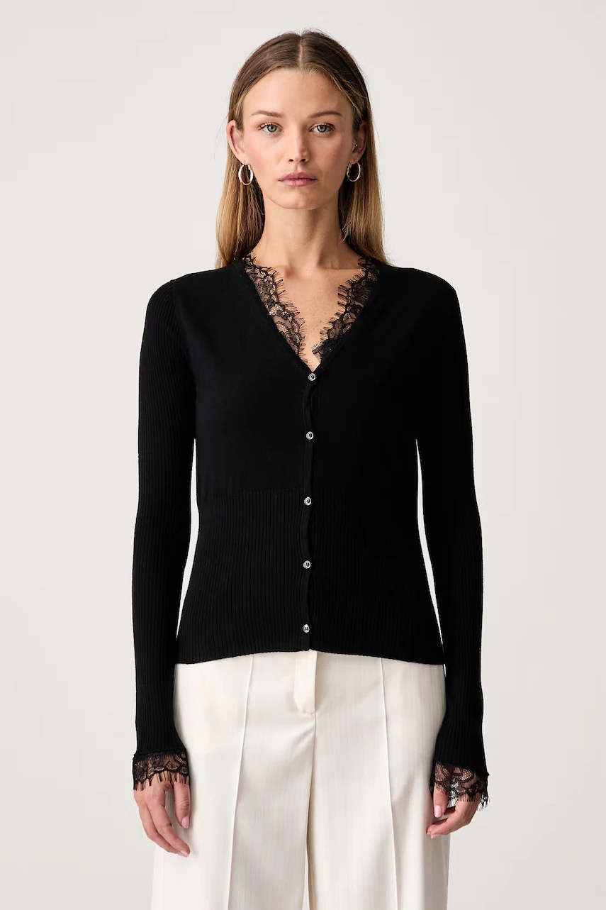 Cardigan pentru femei din amestec de lână – Pinko Cardigan pentru femei din amestec de lână – Pinko