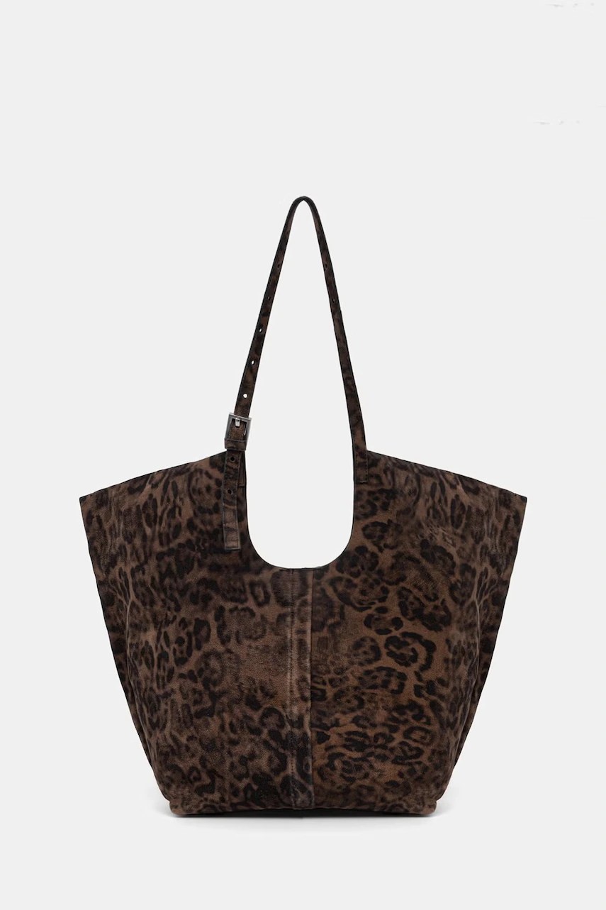Geantă shopper AllSaints pentru femei, din piele întoarsă ARA Geantă shopper AllSaints pentru femei, din piele întoarsă ARA