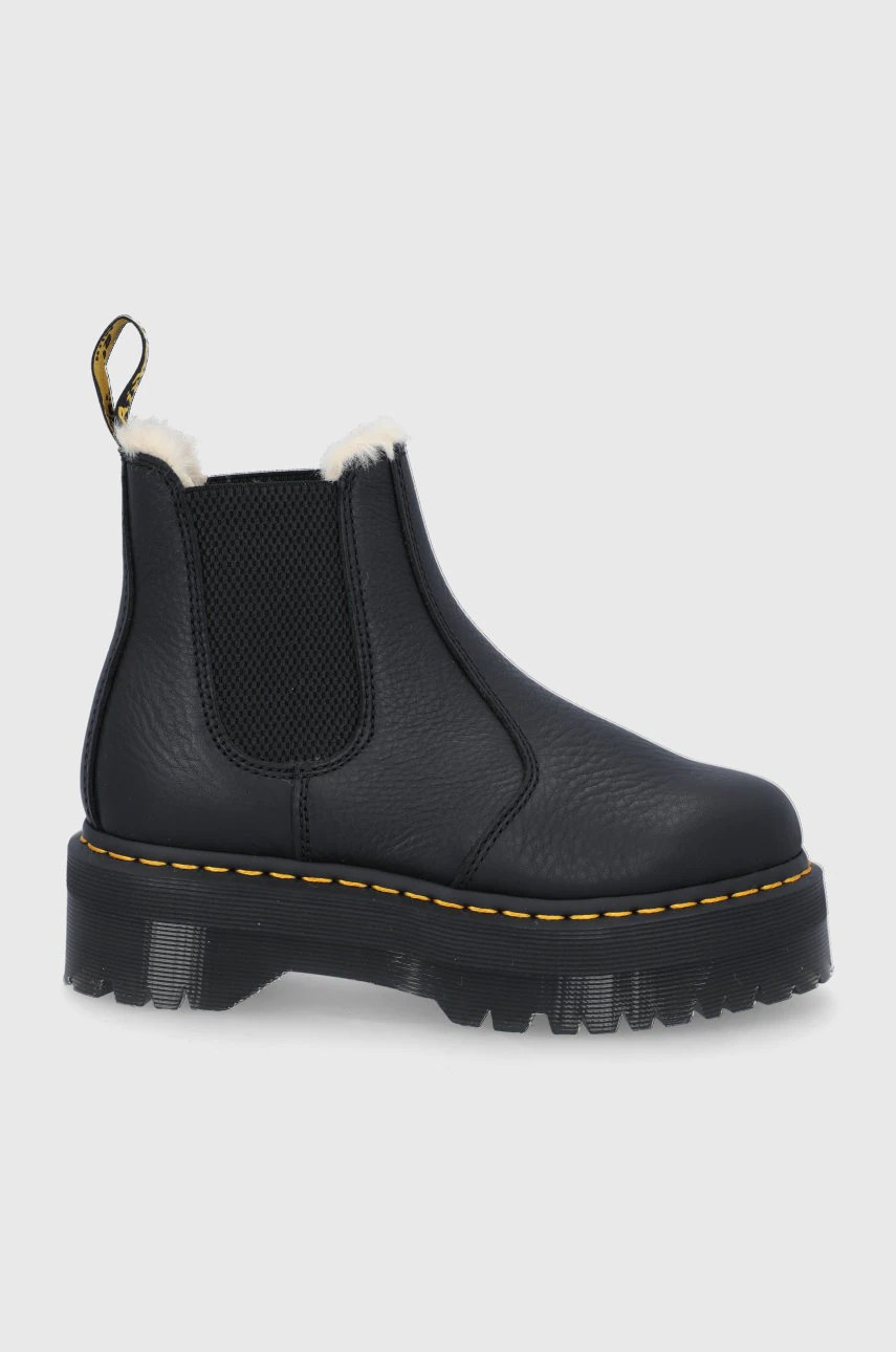 Ghete chelsea dr. martens din piele quad FL Ghete chelsea dr. martens din piele quad FL