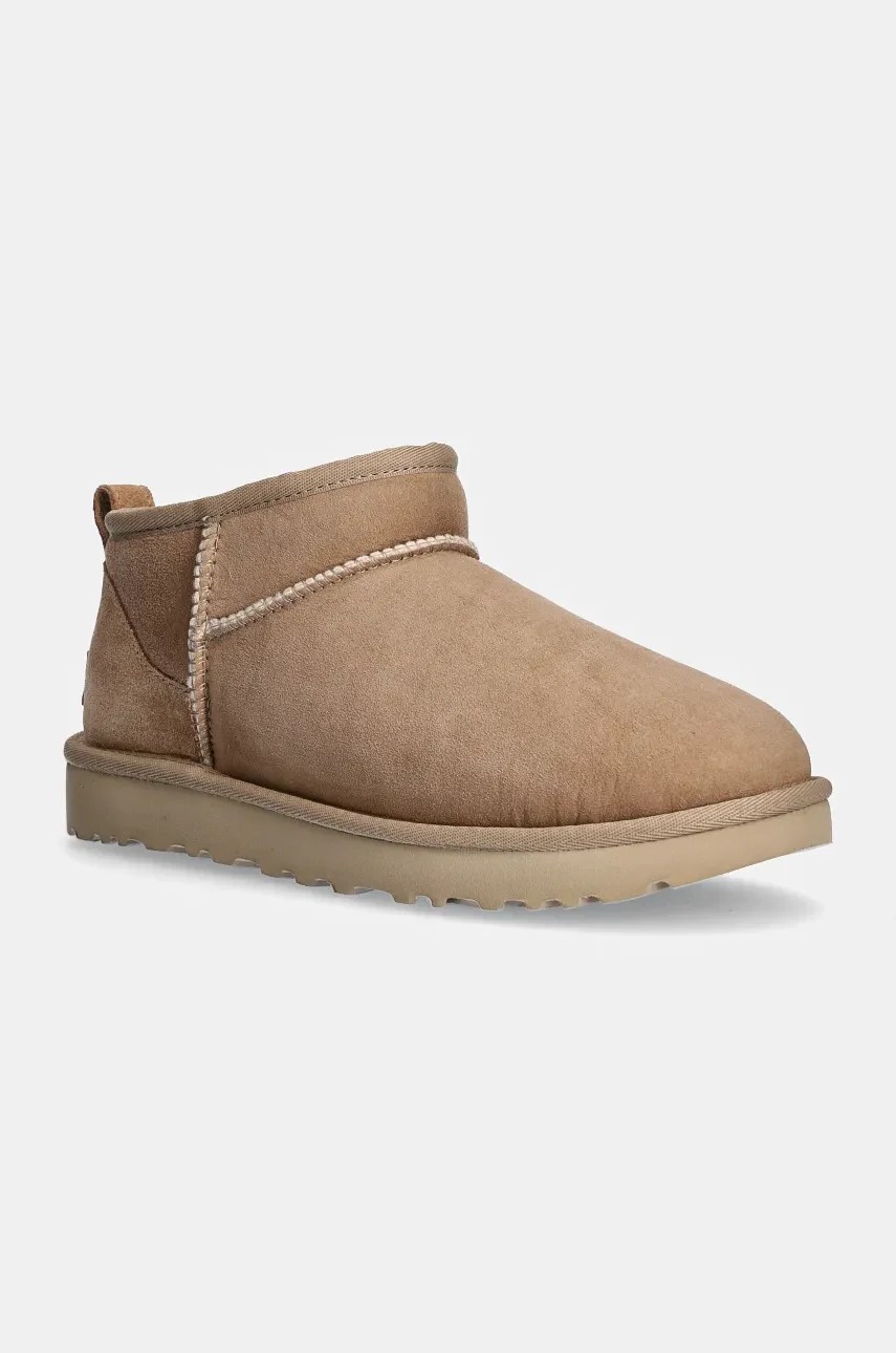 Cizme UGG din piele întoarsă Classic Ultra Mini Cizme UGG din piele întoarsă Classic Ultra Mini