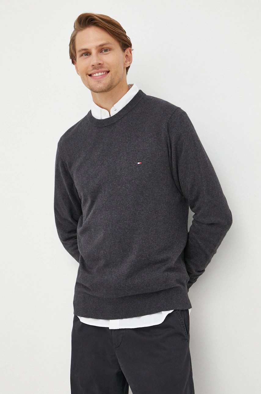 Pulover din amestec de cașmir tommy hilfiger Pulover din amestec de cașmir tommy hilfiger