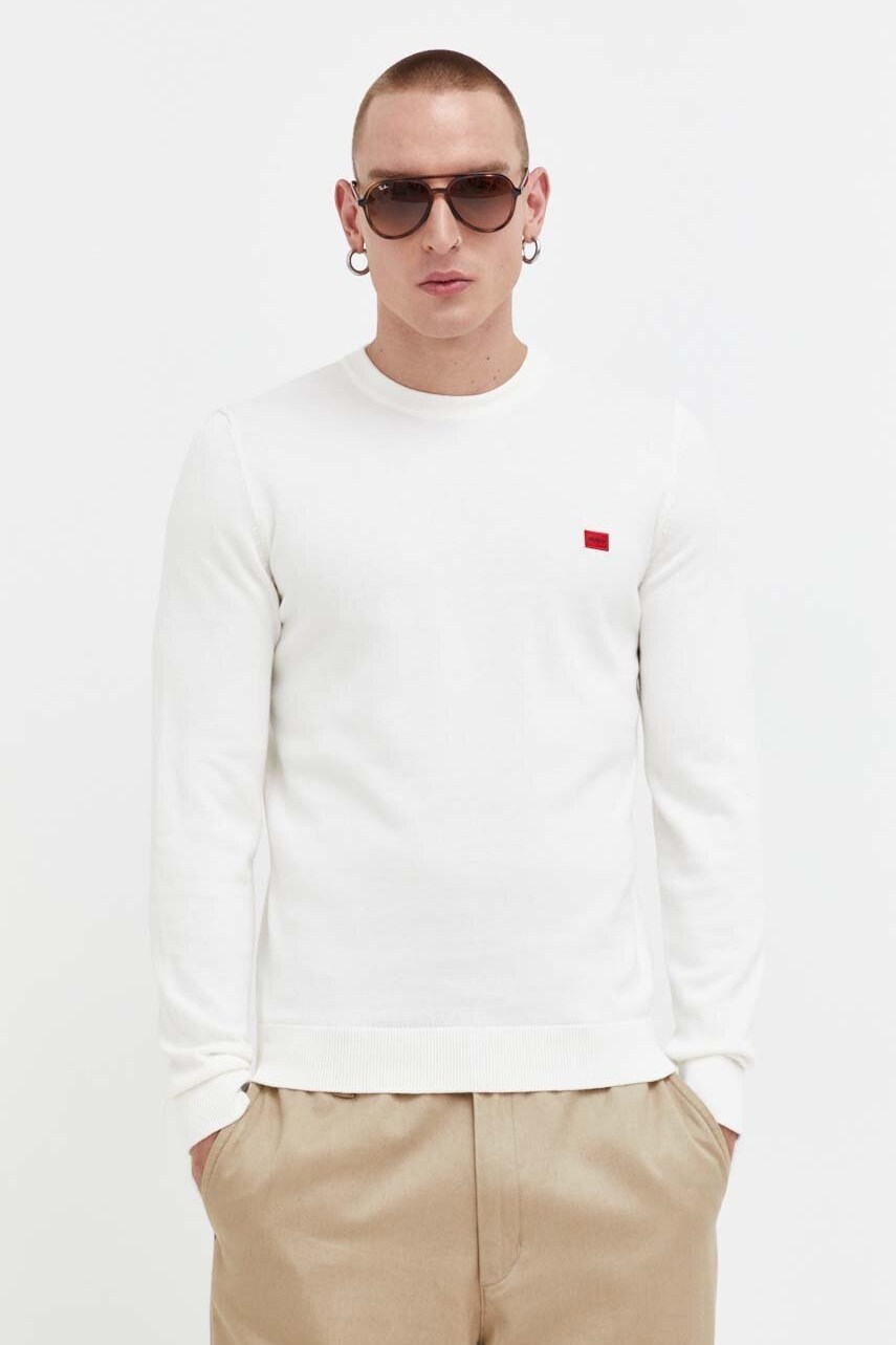 Pulover HUGO din bumbac san cassius-C1 Pulover HUGO din bumbac san cassius-C1