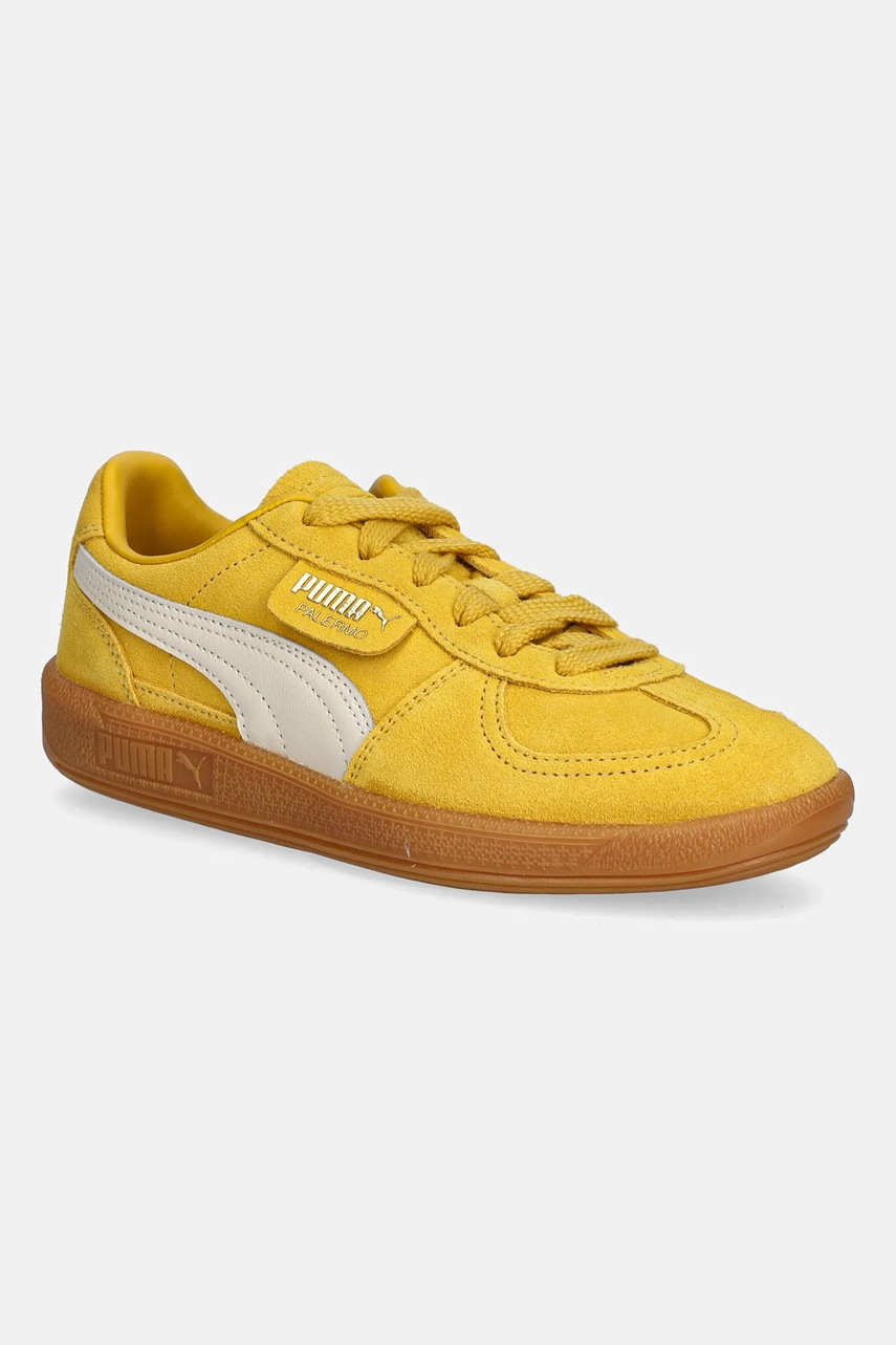 Puma palermo sneakers din piele într-o paletă modernă Puma palermo sneakers din piele într-o paletă modernă