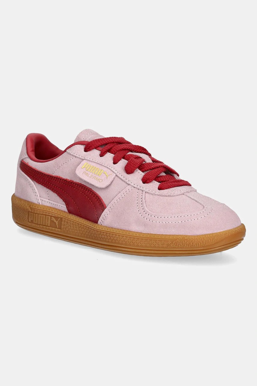 Puma palermo sneakers din piele într-o paletă modernă Puma palermo sneakers din piele într-o paletă modernă