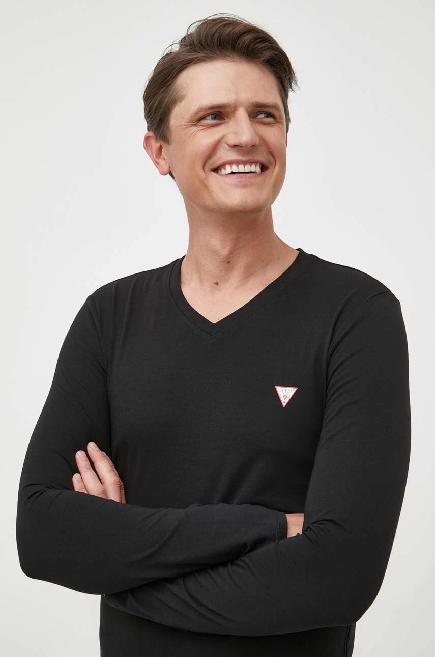 Tricou cu mânecă lungă guess Tricou cu mânecă lungă guess