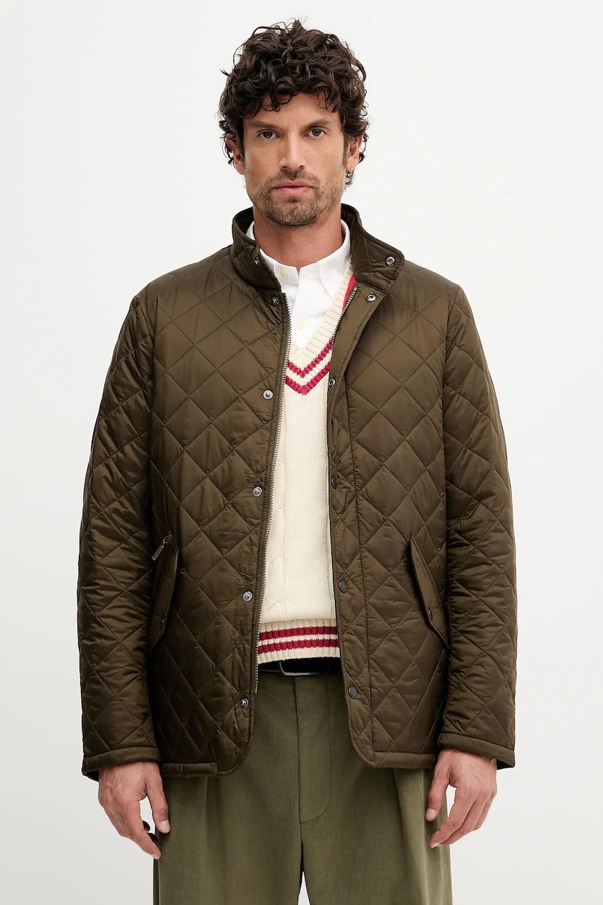 Geacă barbour din bumbac cerat Geacă barbour din bumbac cerat
