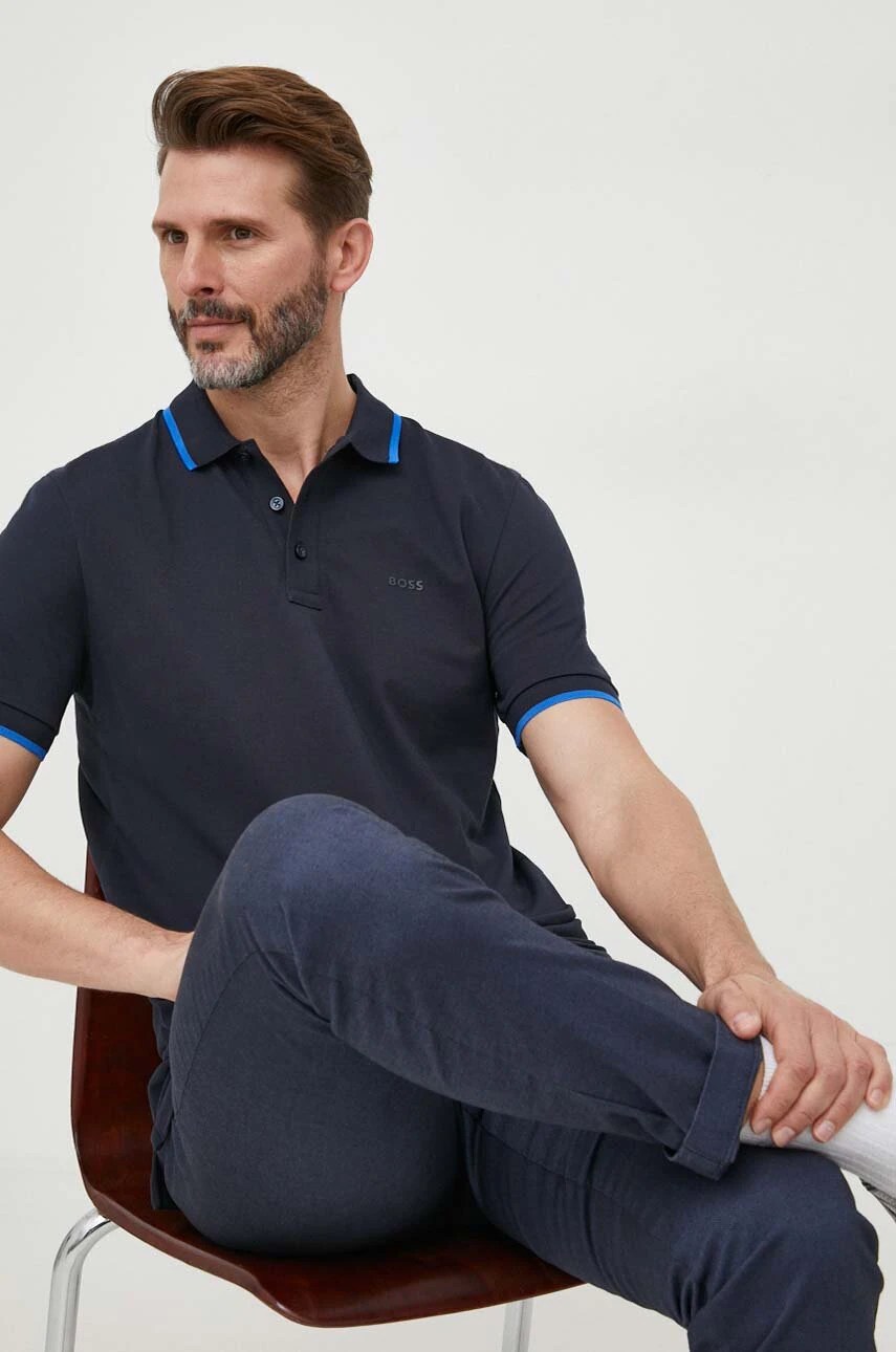 Polo de bumbac BOSS parlay 190 Polo de bumbac BOSS parlay 190