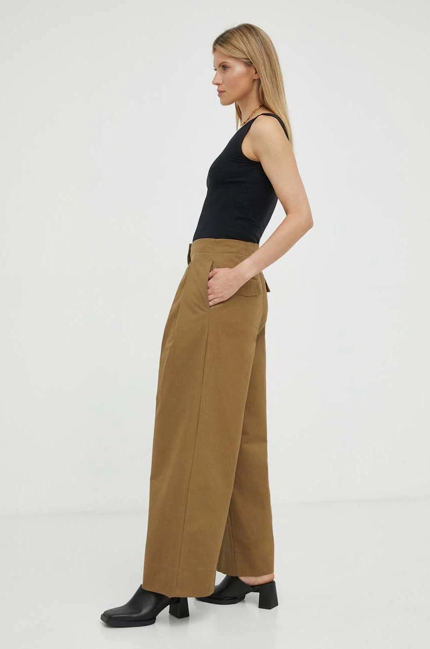Pantaloni de bumbac lovechild Pantaloni de bumbac lovechild
