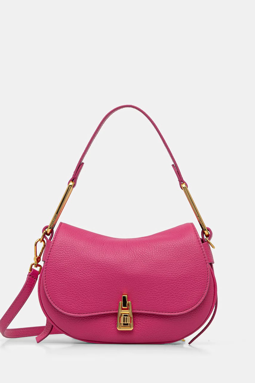 Geantă crossbody de damă coccinelle din piele Geantă crossbody de damă coccinelle din piele